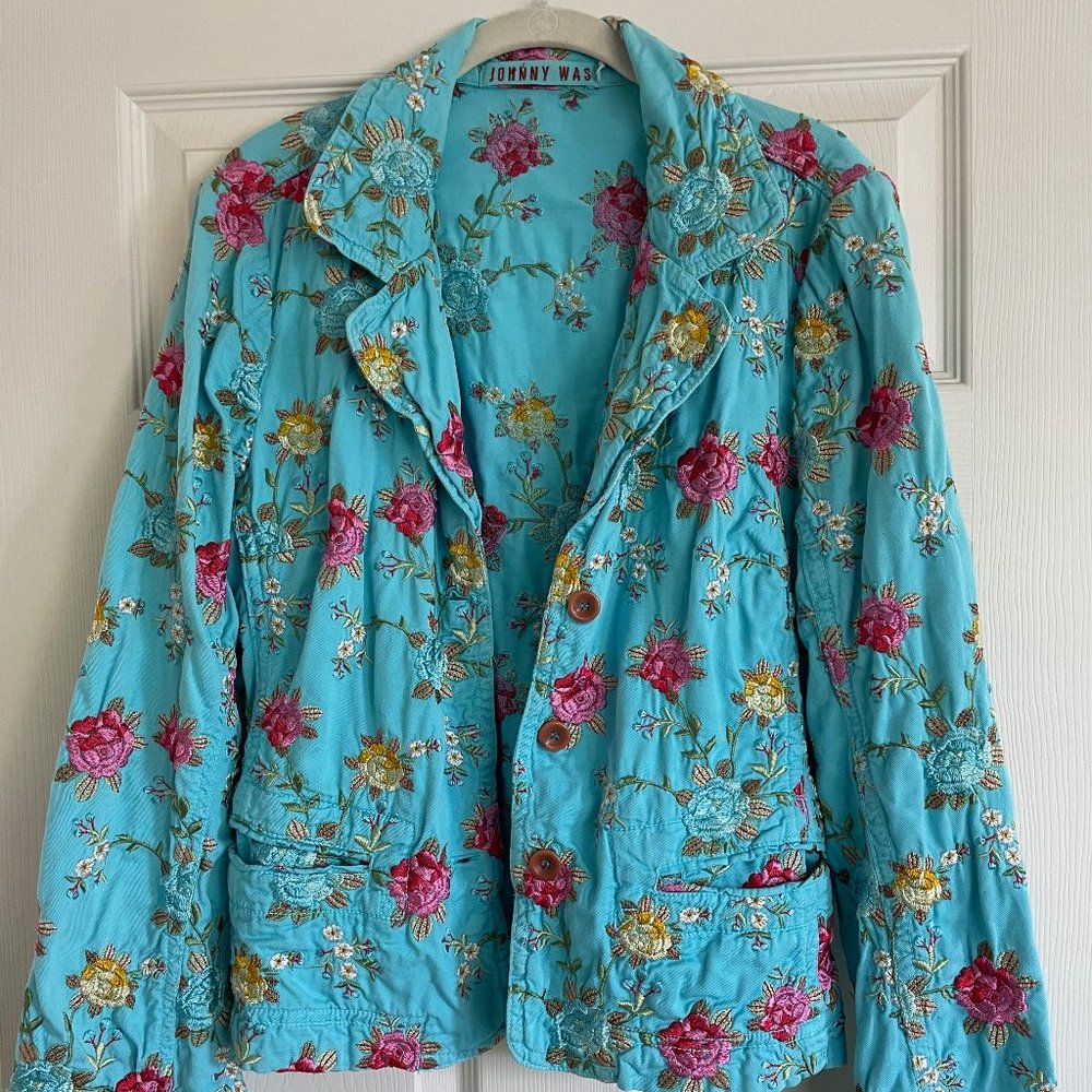 Johnny Was Jacket/Blazer, Embroidered